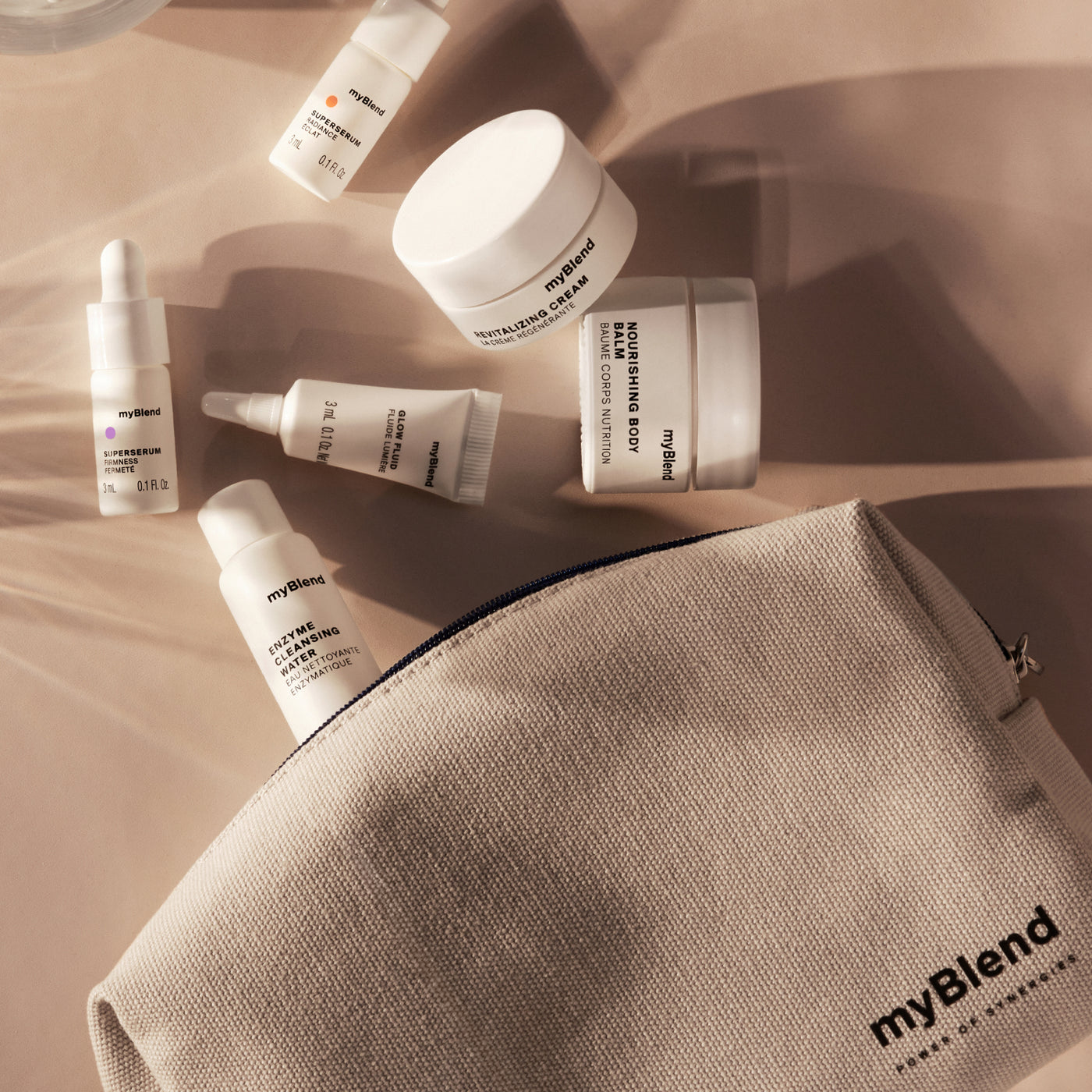 votre routine en format voyage