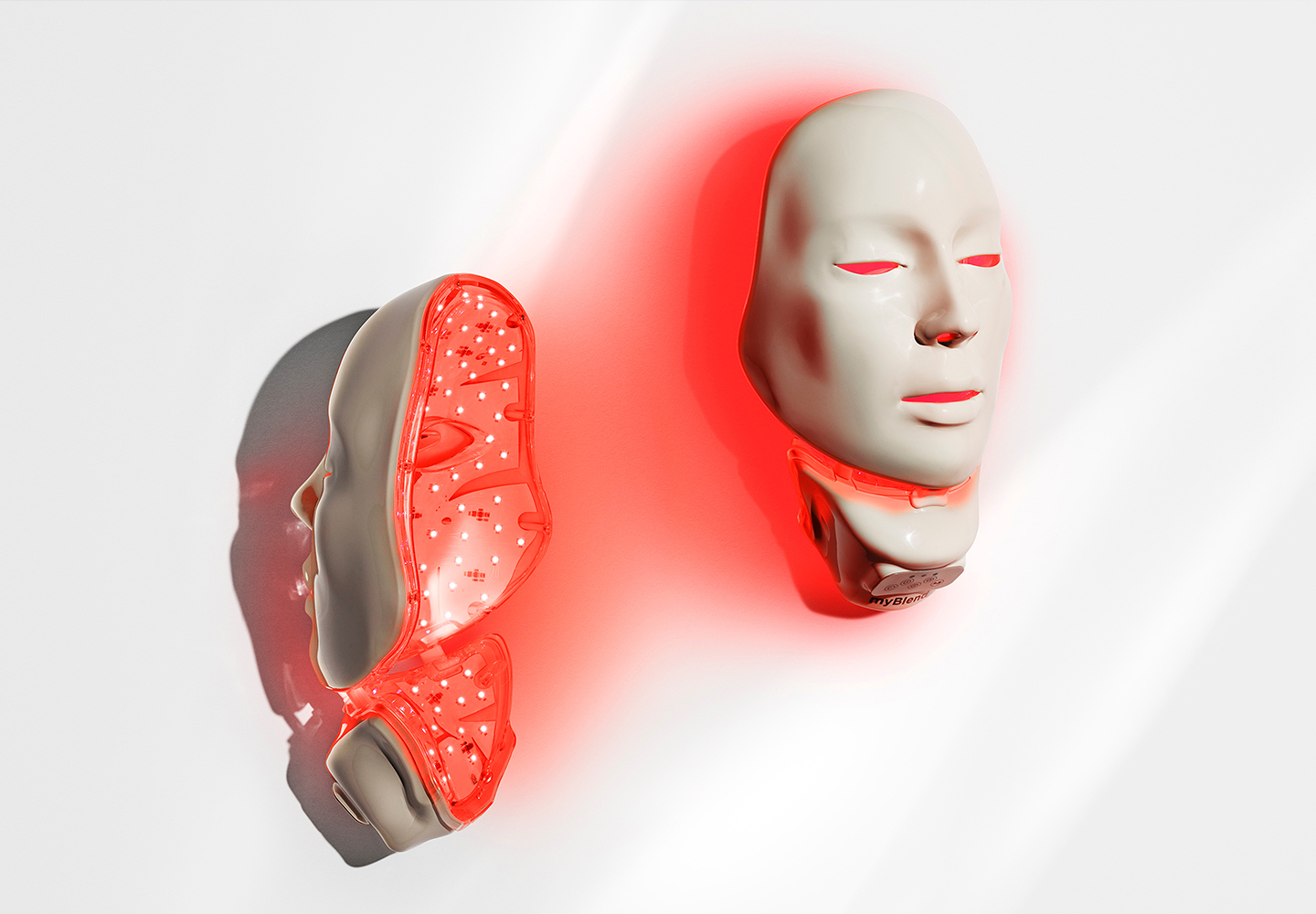 MyLed Mask, l'expérience ultime de la beauté cosmétique rendue possible grâce au pouvoir de la lumière avec le masque LED pour le visage.